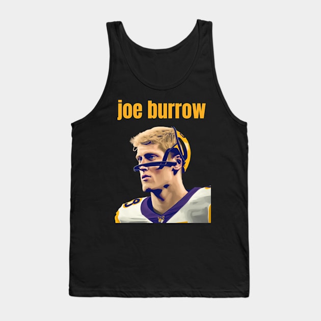 joe burrow cute graphic design Tank Top by Nasromaystro